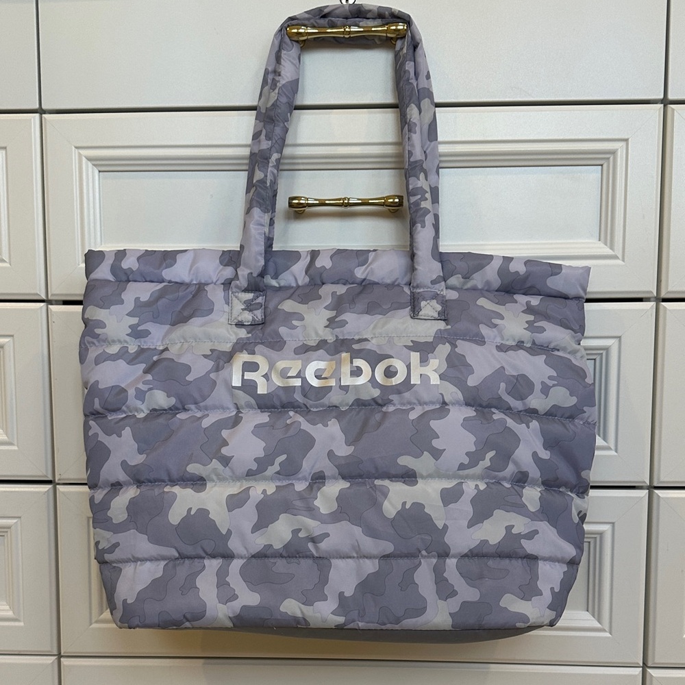 Reebok Gray Camo Tote Bag
